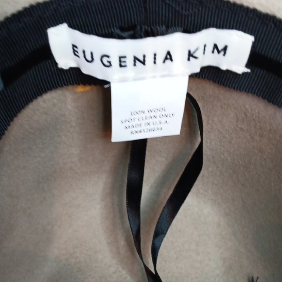 Eugenia Kim Gray Hat with Cream Band - Picture 5 of 7